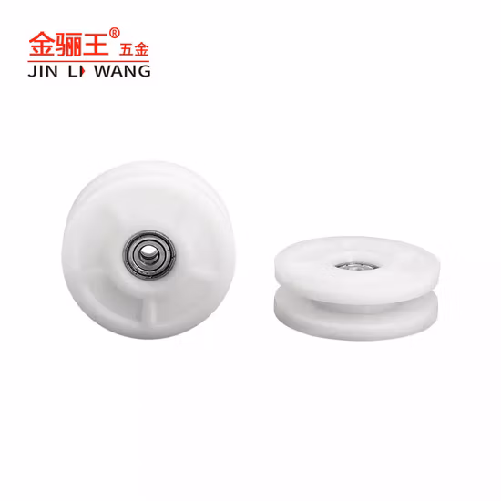 Маленький пластиковый роликоподшипник для алюминиевых роликов нейлонового шкива раздвижных окон
